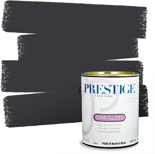 Miniatura 65 de Prestige Paints - 2 en 1, pintura base y pintura de exterior, P500-N-SW7020 SW6991-PCM