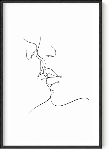 Miniatura 12 de HAUS AND HUES Impresión artística minimalista de mujer, póster de figura femenina, arte abstracto de pared neutro, arte de pared de dibujo lineal