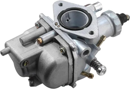 Miniatura 2 de Saihisday Carburador YFM125 125 con pernos de línea de combustible de repuesto para Yamaha Breeze Grizzly Grizzly 125 YFM125 Moto 4 YFM225