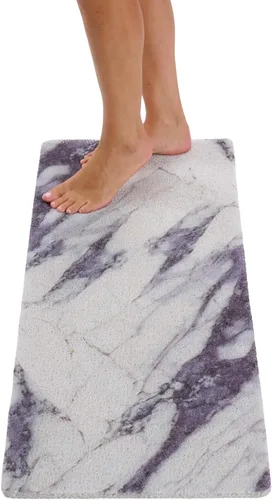 Miniatura 103 de Tapete de ducha antideslizante para bañera - Tapete de baño de lufa para baño - Tapete de baño de 40 x 16 pulgadas - Alfombra de baño antideslizante