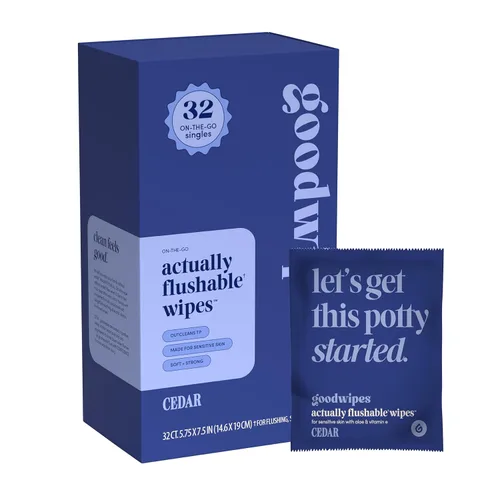 Miniatura 13 de goodwipes Toallitas desechables tamaño de viaje, toallitas húmedas extra grandes para adultos, toallitas portátiles para llevar, seguras