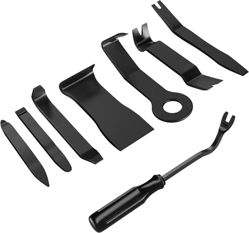 Miniatura 12 de GOOACC Kit de herramientas de extracción de moldura automática de 6 piezas, kit de herramientas antiarañazos para panel de tablero de audio de Negro