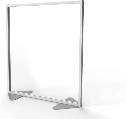 Miniatura 13 de Ghent Divisor de privacidad para división de habitación, tablero de vinilo de doble cara con marco de aluminio y relleno de panel completo