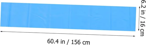 Miniatura 6 de VALICLUD Juego de 3 bandas elásticas de resistencia para yoga, para entrenamiento, parte superior y inferior del cuerpo, estiramiento de espalda