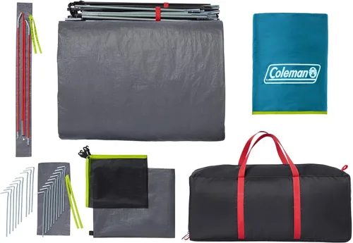 Miniatura 7 de Coleman Tienda de campaña Skydome para 4/6/8/10 personas con lluvia, configuración de 5 minutos, bloquea el 90% de la luz solar, un 20% más