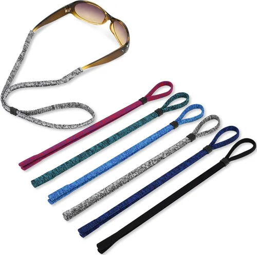 Correa de soporte para lentes de sol, correas ajustables para lentes de sol, cordón ligero para hombres y mujeres, retenedor de gafas alrededor del