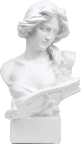 Miniatura 9 de Norrclp Estatua griega de Diana de 12.5 pulgadas, escultura clásica de busto romano de mitología griega para decoración del hogar