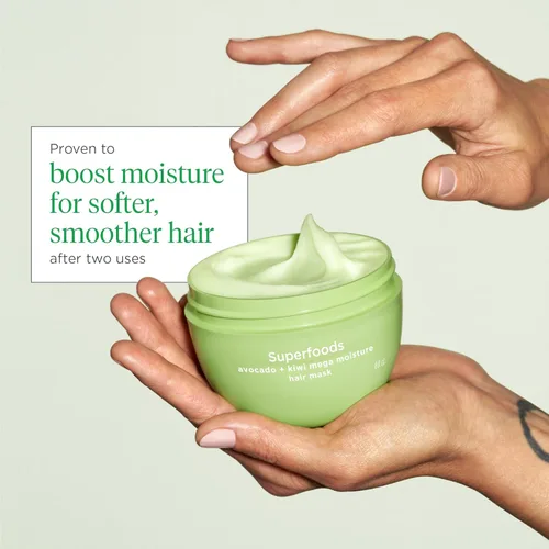 Miniatura 6 de Briogeo Superfoods Avocado + Kiwi Mega Moisture Hair Mask Protein-Free Deep Conditioning Treatment for Dry Hair Silicone-Free Vegan &