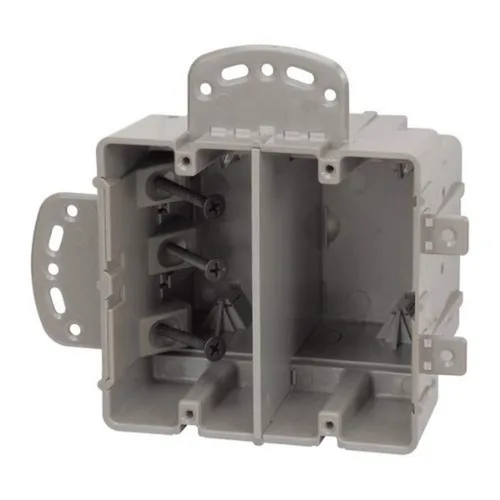 Miniatura 13 de Southwire MSBMMT1G Caja de dispositivo de montaje múltiple de 1 banda con profundidad ajustable; resistente 42 libras