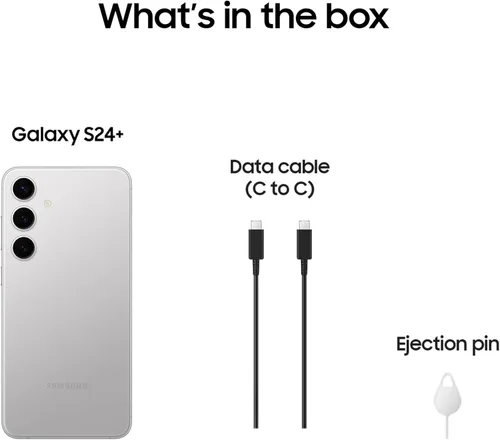 Miniatura 10 de Samsung Galaxy S24+ Plus Celular, 256GB Smartphone AI, Android Desbloqueado, Cámara de 50MP, Procesador Rápido, Batería de Larga Duración, Pantalla