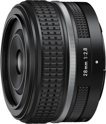 Nikon NIKKOR Z 28mm f/2.8 (Edición Especial) | Lente prime estándar compacto de estilo retro para cámaras sin espejo de la serie Z | Modelo Nikon USA