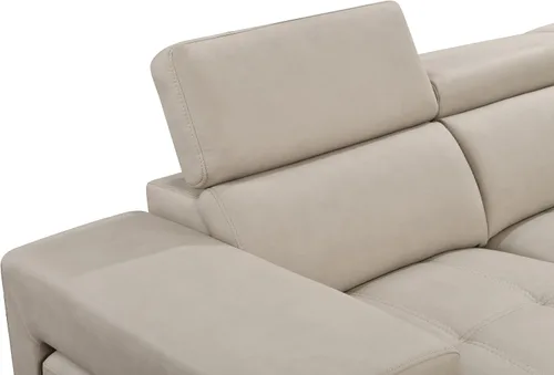 Miniatura 6 de THSUPER Sofá seccional reclinable de microfibra de 102 pulgadas en forma de L con cama extraíble y chaise de almacenamiento, sofás convertibles