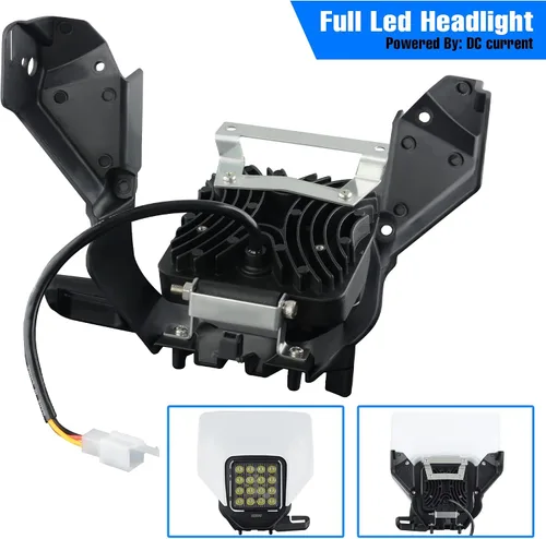 Miniatura 9 de Faro de Motocross, Kit de Luz LED Enduro Pit Bike Universal Para la Mayoría de Motocicletas Dirt Pit Bike TC FC TE FE TX FX