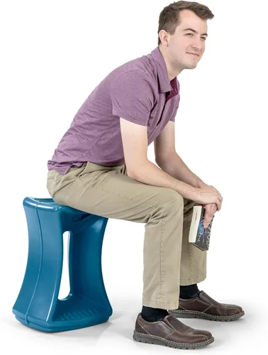 Miniatura 4 de Simplay3 American Home Live Fit - Silla de equilibrio activo, taburete de 20 pulgadas para adultos y adolescentes, silla ergonómica de escritorio