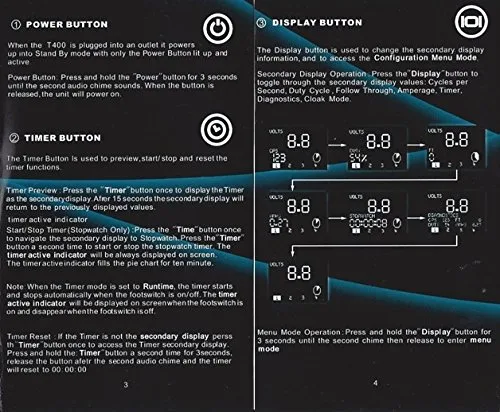 Miniatura 9 de Fuente de alimentación del tatuaje TPower T-400