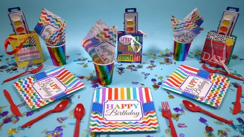 Miniatura 4 de Bedwina - Juego de 12 pinturas de acuarela, 8 colores lavables, bandeja de paleta y pincel de pintura, para recuerdos de fiestas, premios