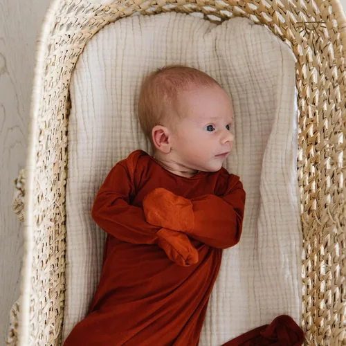 Miniatura 6 de Vestido de bebé extra alto, viscosa súper suave de bambú recién nacido para bebé niña y niño