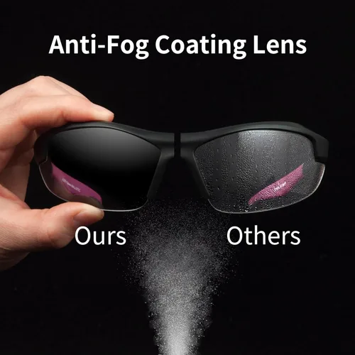 Miniatura 3 de Anteojos de seguridad transparentes para hombres y mujeres, resistentes a los arañazos, ANSI Z87, 100% protección UV, protección ocular antivaho