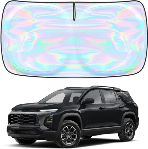 Miniatura 10 de Parasol para parabrisas Rivian R1S R1T 2022-2026 – Parasol compatible con Rivian R1S R1T plegable para ventana delantera, protector de visera solar