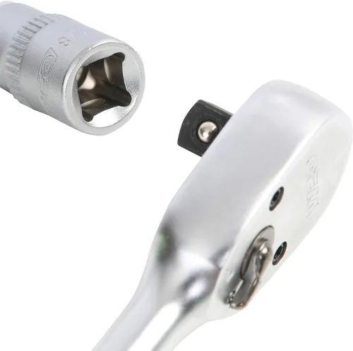 Miniatura 4 de OEMTOOLS Enchufe hexagonal 22850 de 1/8 pulgadas, unidad de 1/4 de pulgada, enchufe SAE bueno para una variedad de mantenimiento de motocicletas