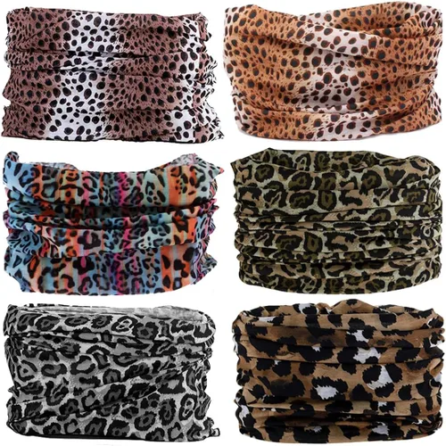 Miniatura 26 de Polaina para el cuello Máscara Bufanda para la cara Bandana Cobertura de tubo Tocado Pasamontañas Diadema Envoltura para la cabeza para hombres