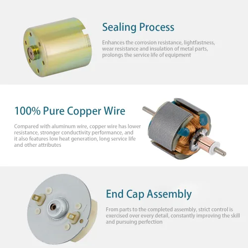 Miniatura 4 de DC 12V 550RPM Motor de engranajes de alto par eléctrico de micro velocidad de reducción, Motor de engranajes con eje de salida céntrico de 37mm