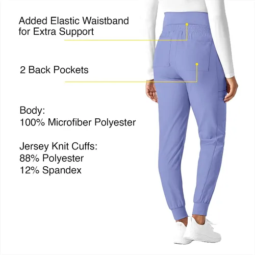 Miniatura 4 de WonderWink Pantalón deportivo de maternidad para mujer
