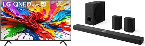 Miniatura 7 de LG Smart TV Class QNED evo AI QNED92A Series Mini LED 4K de 65 pulgadas (65QNED92AUA, 2025) S95AR 9.1.5 ch. Barra de sonido de cine en casa