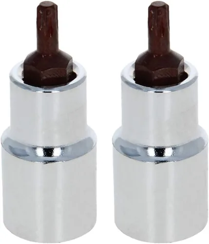 Miniatura 62 de Utoolmart 1/2-Inch Drive x T50 Torx Bit Socket S2 Acero 55mm/2.17" Longitud Auto Reparación Herramienta Listo Impacto 2 Pcs
