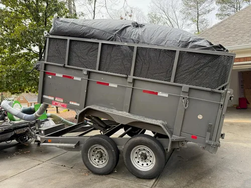 Miniatura 2 de (2 bolsas) RAM PRO-17YD+ DUMP TRAILER o DUMPSTER Bolsa aislante al vacío – Capacidad para 540 CF por bolsa, la bolsa NWP más grande de los Estados