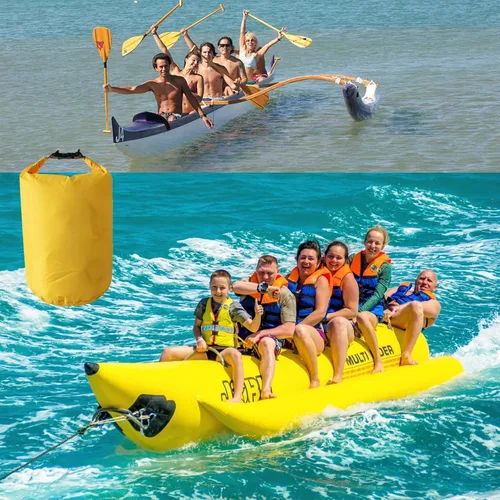 Miniatura 3 de Bolsas secas impermeables, ultraligeras, bolsas impermeables de 10L/20L/40L/70L, saco superior enrollable para kayak, playa, rafting, canotaje