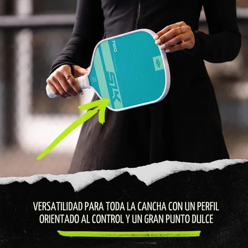 Miniatura 5 de Selkirk Sport SLK - Juego de raquetas de pádel de 2 Diseñadas en los Estados Unidos Elija el juego SLK Neo de grafito, el juego SLK Neo de fibra