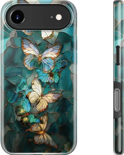 Miniatura 117 de Goodon para iPhone 17 Pro, Funda Estética de Gato Negro y Niña Naranja, Compatible con Magsafe, Funda Protectora Retro Única y Moderna de Silicona
