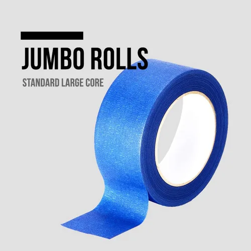 Miniatura 5 de Lichamp 6 cintas azules para pintores de 2 pulgadas de ancho, paquete múltiple de cinta adhesiva azul para pintores, 1.95 pulgadas x 55 yardas x 6