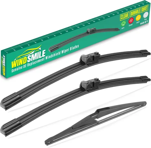 Miniatura 61 de Limpiaparabrisas de 26" 17" 12" para Honda CRV CR-V 2017 2018 2019 2020 2021 2022, juego premium de limpiaparabrisas para todas las estaciones