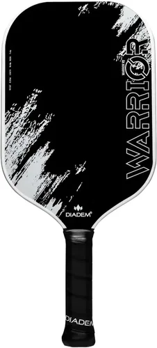 Miniatura 8 de Diadem Warrior Edge - Paleta de pickleball, cara grabada de fibra de carbono para Max Spin, borde Aero Guard, núcleo de 0.63 pulgadas, peso medio, 8