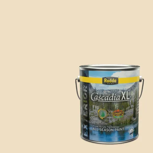 Miniatura 54 de Rodda Paint CASCADIA XL Pintura e imprimación satinada exterior en uno, cuarto de galón, abulón