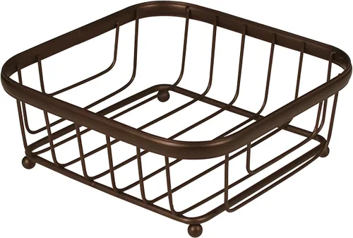 Miniatura 9 de Spectrum Ashley - Servilletero plano negro para encimera de cocina, mesa de comedor, picnic al aire libre, servilletas de cóctel, dispensador