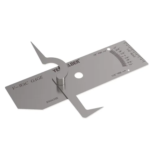 Miniatura 3 de YESWELDER V-WAC Medidor de inspección de pulgadas de calibre de soldadura único