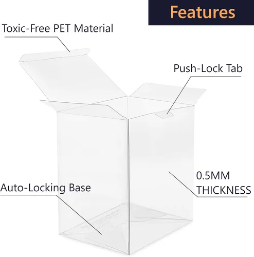 Miniatura 2 de TitanShield Funda protectora de 0.020 in compatible con Funko - Figuras de vinilo Pop! de 4 pulgadas (paquete de 8)