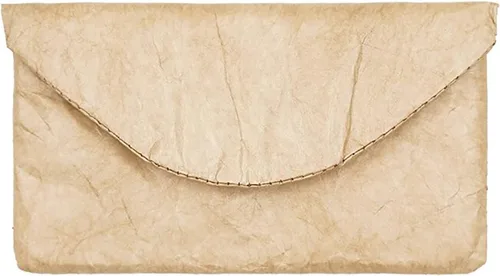 Vintage/Retro Style Fiber Paper Electronic Organizer Case, Pouch Small Portable Accessories Bag