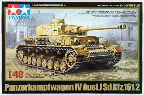 Miniatura 2 de Tamiya Panzerkampfwagen IV Ausf.J?Sd.Kfz.161/2?1/48 Serie Militar en Miniatura No.18