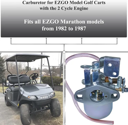 Miniatura 3 de El carburador sustituye a los números OEM del motor del carro de golf E-z-G-o 20071-G1 20071G1 CARB-018A 17563 26645G01