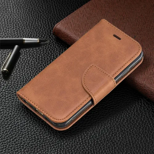 Miniatura 4 de jioeuinly Kalley Black 3 Case Compatible with Kalley Black 3 Phone Case Cover Flip Stand Cover PU Leather YZW Wallet Case Brown