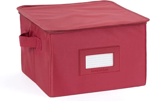 Miniatura 89 de Covermates Keepsakes - Juego de cajas de almacenamiento con cierre de cremallera, paquete de 3 cubos organizadores de poliéster resistente, diseño