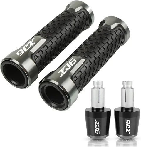 Miniatura 24 de Empuñaduras para manillar de motocicleta, perillas para manillar de motocicleta, agarres antideslizantes para Yamaha XJ6 N XJ 6N XJ-6N XJ6 Diversion