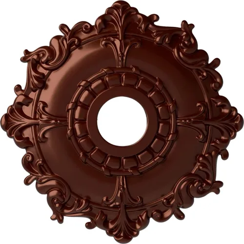 Miniatura 37 de Ekena Millwork CM18RL medallón de techo Riley de 18 in (diam. ext.) x 3 1/2 in (diam. int.) x 1 1/2 in, CM18RL Primed