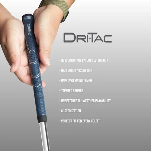 Miniatura 5 de Winn Dri-Tac Oversize Golf Grip marino