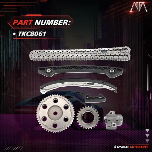 Miniatura 3 de Kit de cadena de distribución del motor para Mazda 3 2004-2007 2.0L, para Mazda 5 2006/2007, para Mazda 6 2003-2007 2.3L, para Mazda Tribute