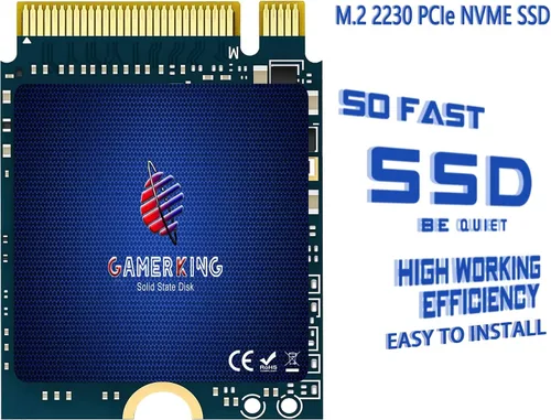 Miniatura 2 de GAMERKING Unidad interna de estado sólido M.2 2230 SSD NVMe PCIe 3.0 Gen 3X4 de 128 GB de alto rendimiento compatible con portátiles Steam Deck
